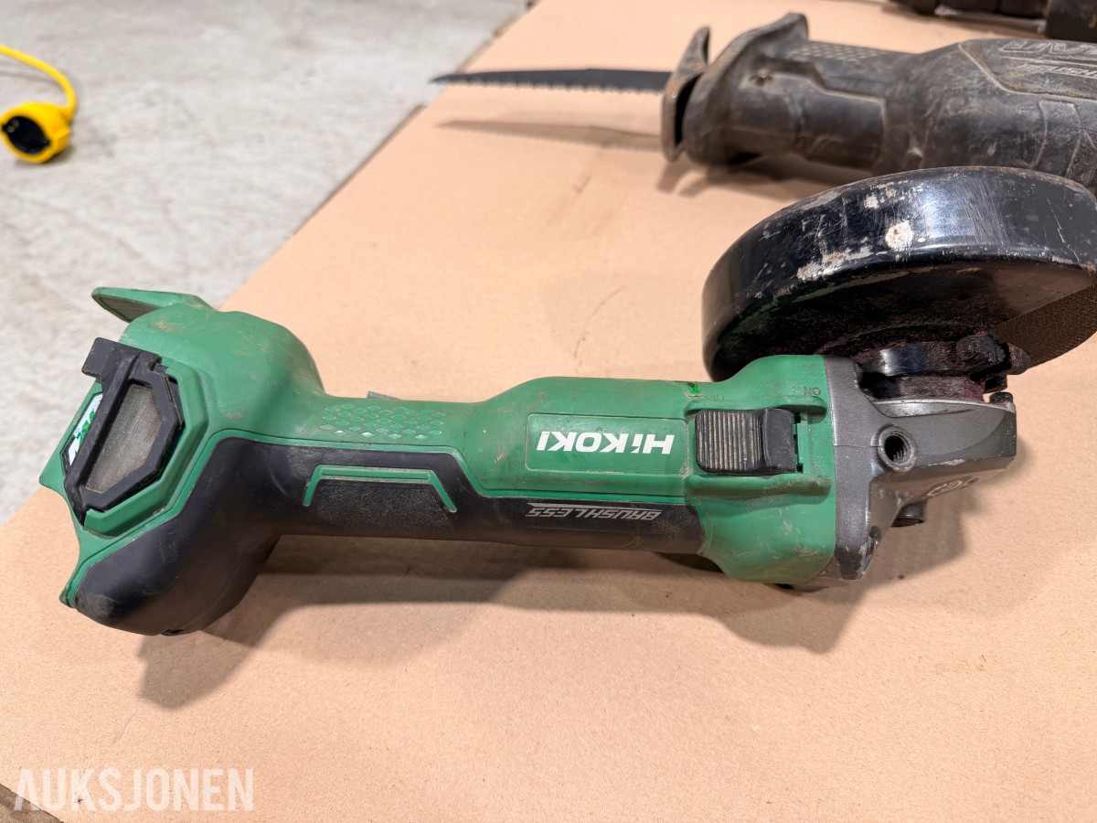 HiKOKI / Hitachi 18V–36V verktøypakke