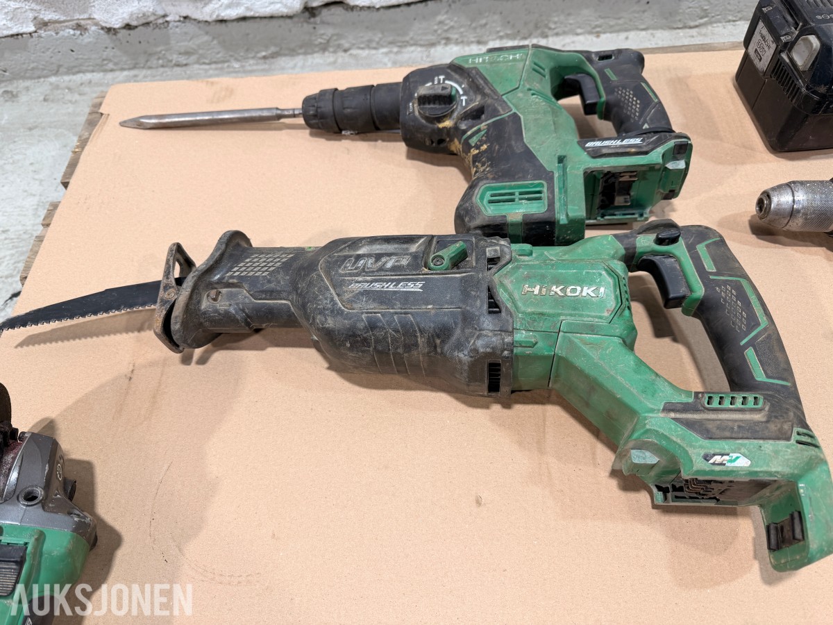 HiKOKI / Hitachi 18V–36V verktøypakke