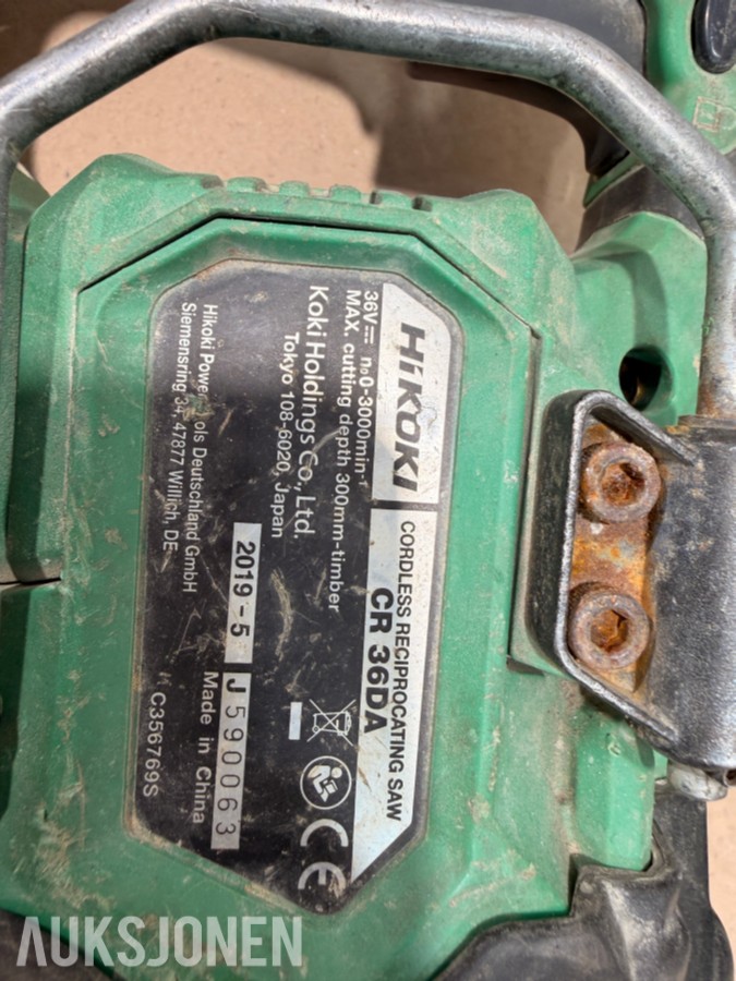 HiKOKI / Hitachi 18V–36V verktøypakke