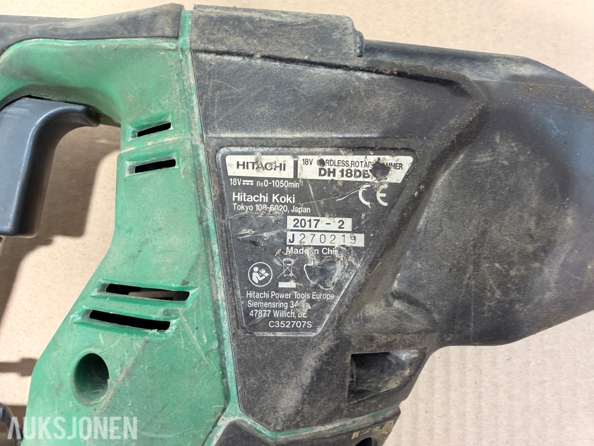HiKOKI / Hitachi 18V–36V verktøypakke