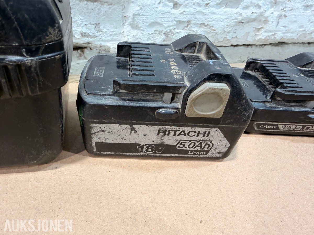 HiKOKI / Hitachi 18V–36V verktøypakke
