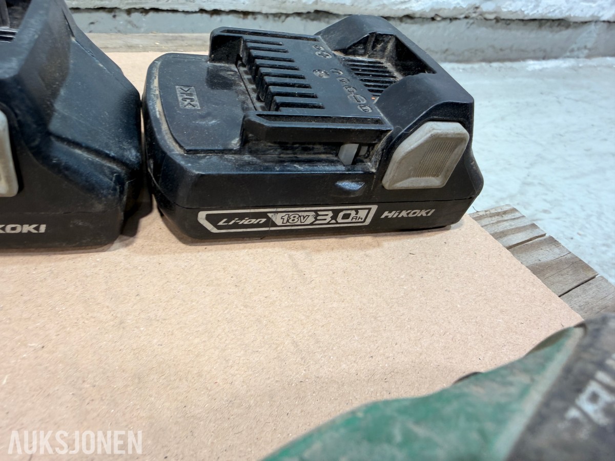 HiKOKI / Hitachi 18V–36V verktøypakke