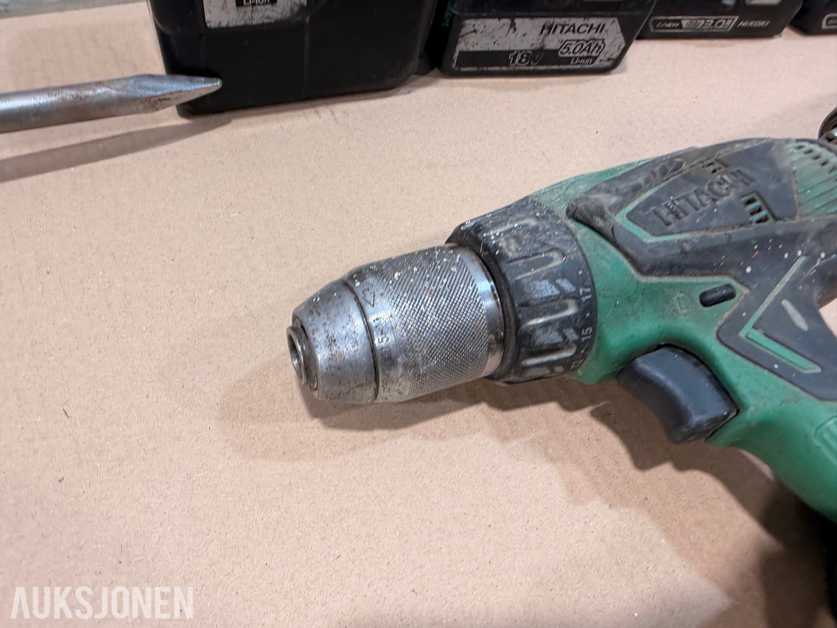 HiKOKI / Hitachi 18V–36V verktøypakke