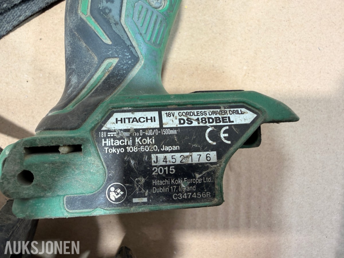 HiKOKI / Hitachi 18V–36V verktøypakke