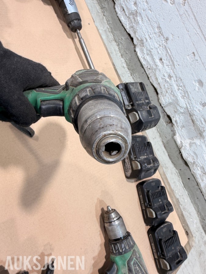 HiKOKI / Hitachi 18V–36V verktøypakke