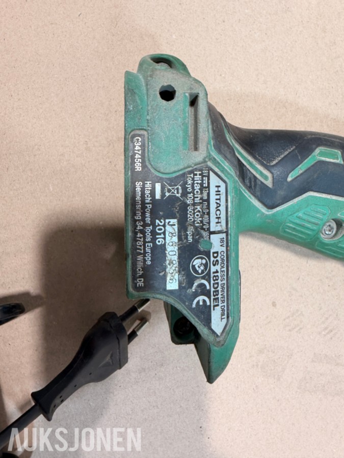 HiKOKI / Hitachi 18V–36V verktøypakke