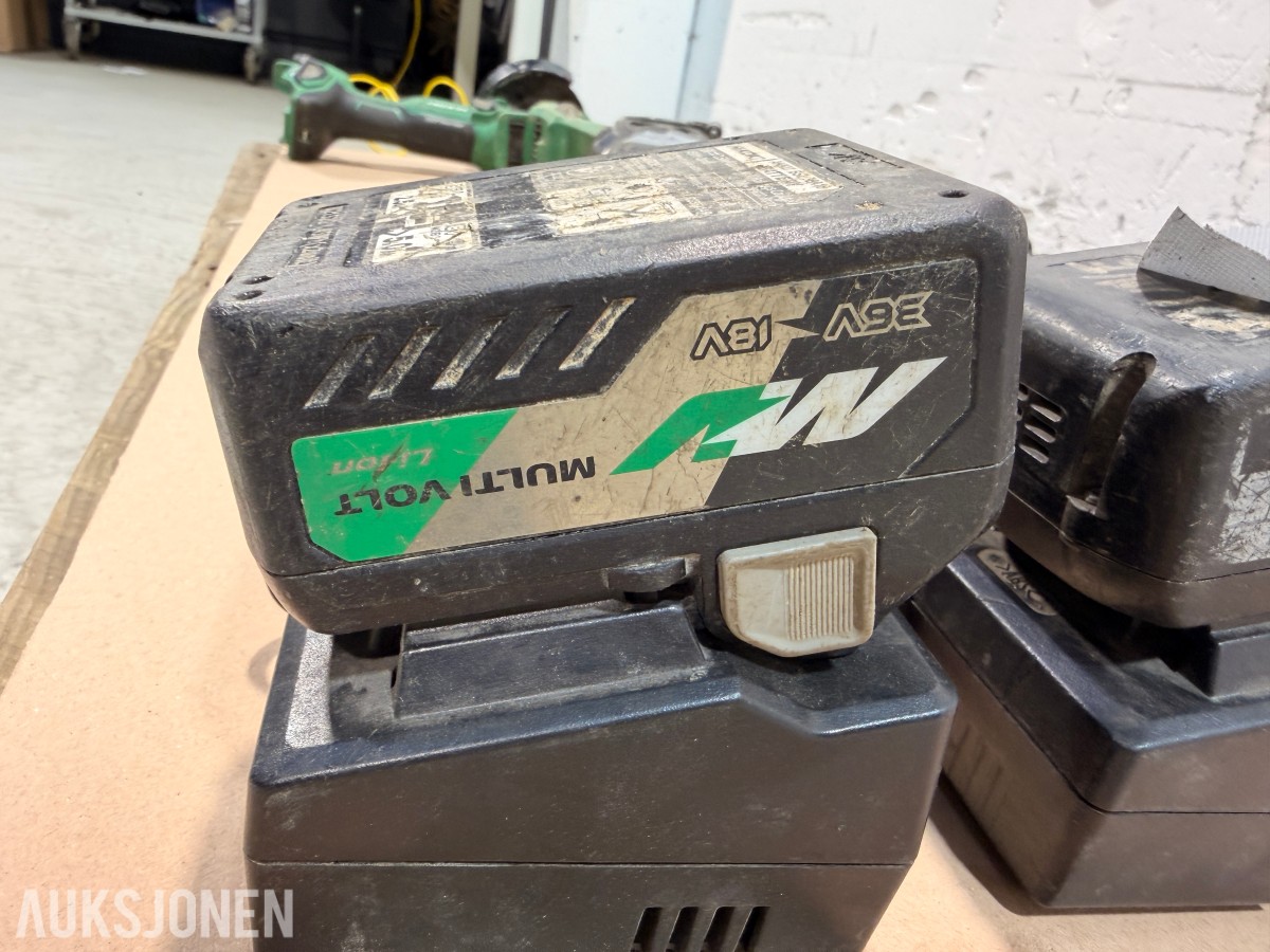 HiKOKI / Hitachi 18V–36V verktøypakke