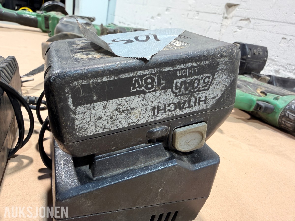 HiKOKI / Hitachi 18V–36V verktøypakke