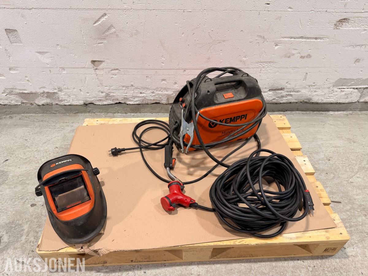 Kemppi MinarcMig Evo 200 MIG/MAG sveiseapparat med utstyr