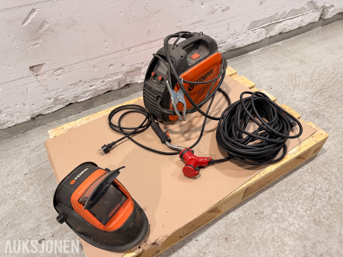Kemppi MinarcMig Evo 200 MIG/MAG sveiseapparat med utstyr