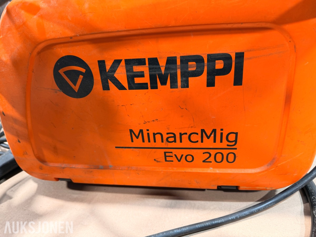 Kemppi MinarcMig Evo 200 MIG/MAG sveiseapparat med utstyr