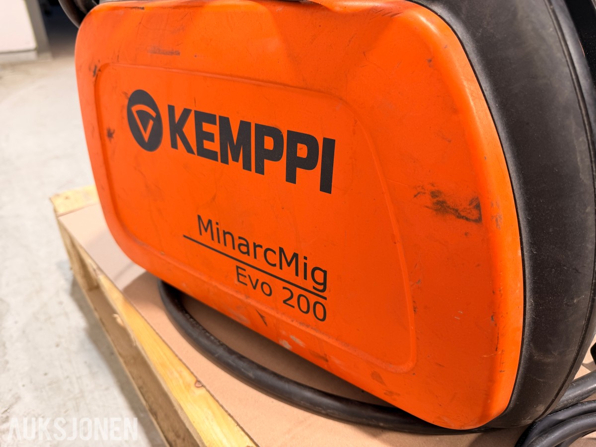 Kemppi MinarcMig Evo 200 MIG/MAG sveiseapparat med utstyr