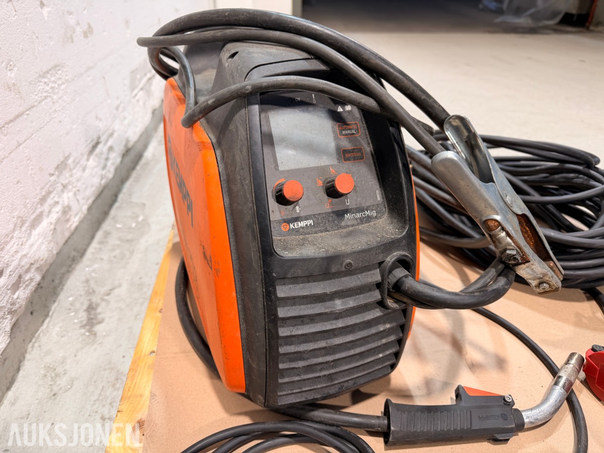 Kemppi MinarcMig Evo 200 MIG/MAG sveiseapparat med utstyr