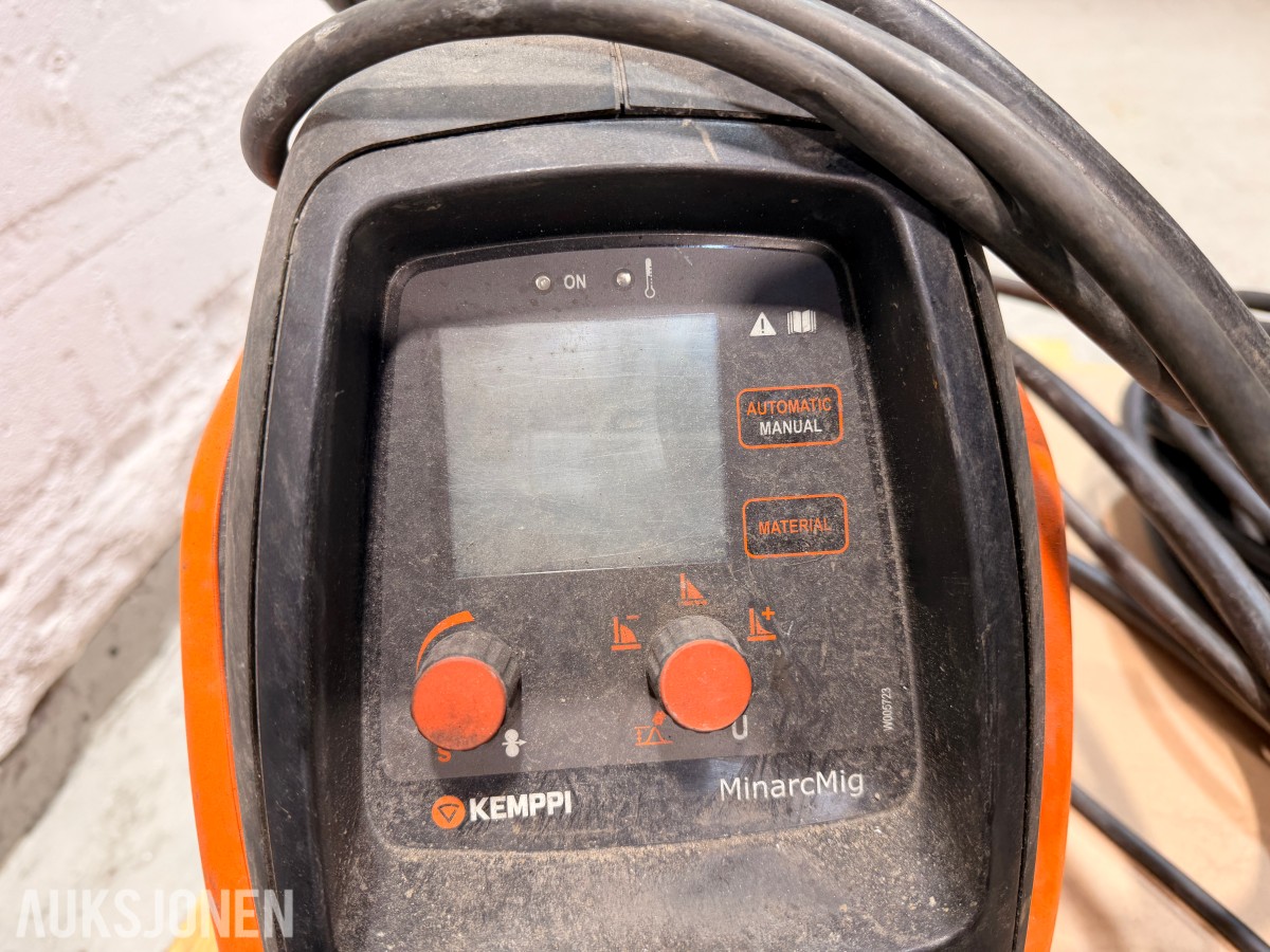 Kemppi MinarcMig Evo 200 MIG/MAG sveiseapparat med utstyr