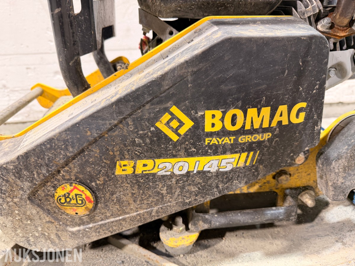 2025 BOMAG BP 20/45 Vibroplate 