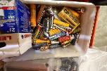 Bacho tralle med festemateriell, rørdeler og verktøytilbehør 