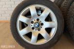 Komplett sett 16" sommerdekk med BMW-felg + sett 16" Nokian vinterdekk