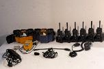 Hytera DMR håndradioer m/ MCA08 ladestasjon + Hetronic Nova fjernkontroller