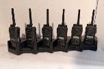 Hytera DMR håndradioer m/ MCA08 ladestasjon + Hetronic Nova fjernkontroller