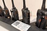 Hytera DMR håndradioer m/ MCA08 ladestasjon + Hetronic Nova fjernkontroller