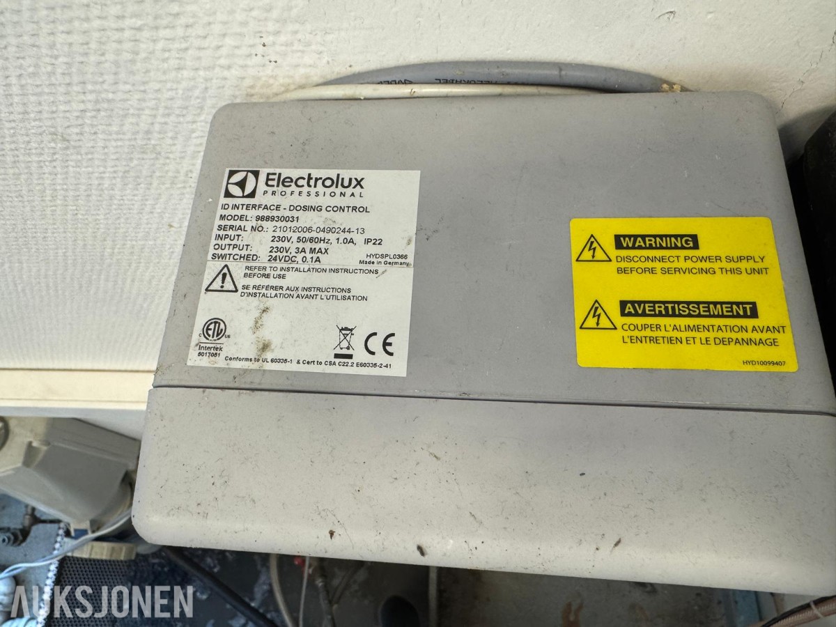 2023 Electrolux WH6-20 vaskemaskin, høytsentrifugerende, 20 kg kapasitet