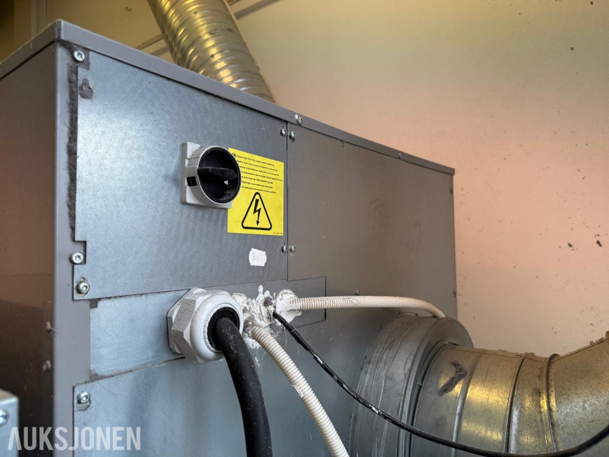 Electrolux T3650 industriell tørketrommel (Wascator) med kapasitet på 37 kg