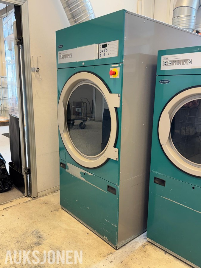 Electrolux T3650 industriell tørketrommel (Wascator) med kapasitet på 37 kg