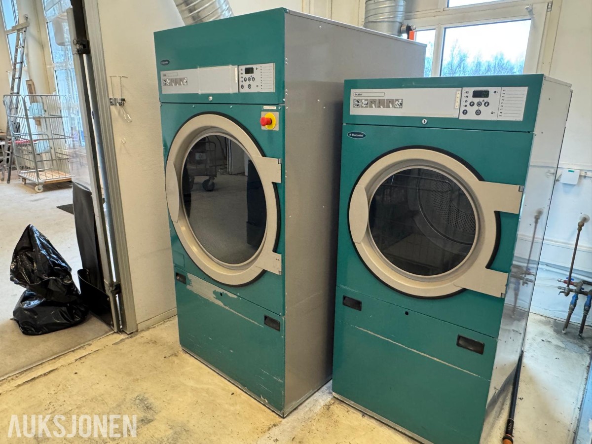 Electrolux T3650 industriell tørketrommel (Wascator) med kapasitet på 37 kg