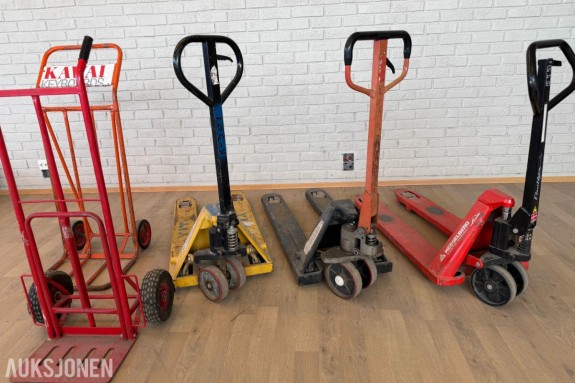 3 x jekketraller og 2 x sekketraller