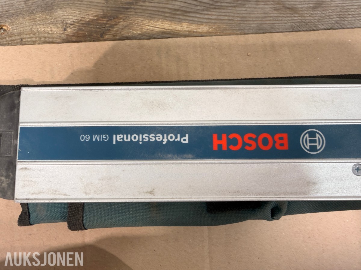 Bosch verktøypakke 18V – drill, muttertrekker, vinkelsliper, laser og tilbehør