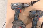 Bosch verktøypakke 18V – drill, muttertrekker, vinkelsliper, laser og tilbehør