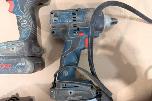 Bosch verktøypakke 18V – drill, muttertrekker, vinkelsliper, laser og tilbehør