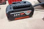 Bosch verktøypakke 18V – drill, muttertrekker, vinkelsliper, laser og tilbehør