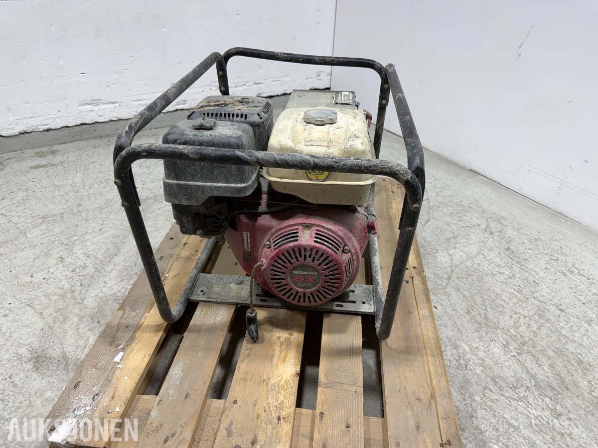 Inmesol AH-850 strømaggregat 400V 3FAS med Honda GX390