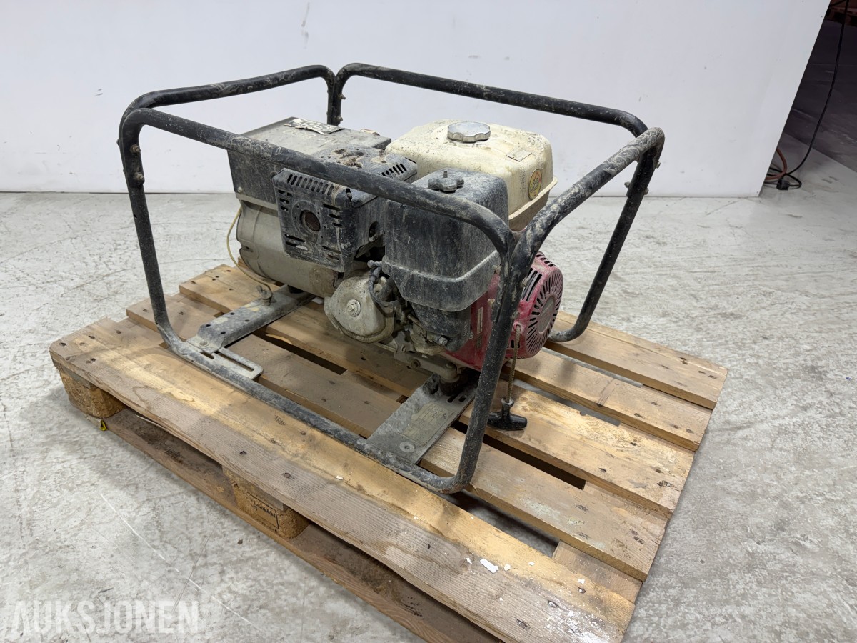 Inmesol AH-850 strømaggregat 400V 3FAS med Honda GX390