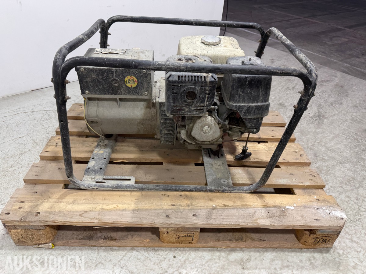 Inmesol AH-850 strømaggregat 400V 3FAS med Honda GX390