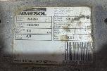 Inmesol AH-850 strømaggregat 400V 3FAS med Honda GX390