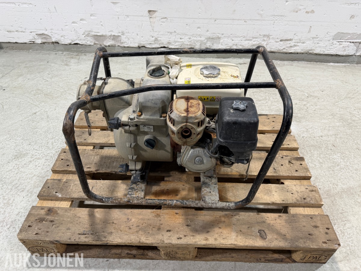 Honda WT30X lensepumpe med GX270 motor 