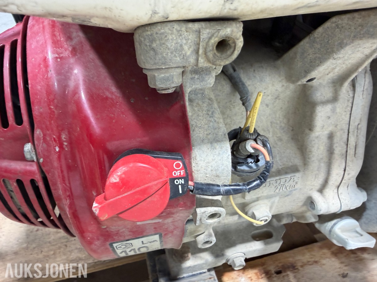 Honda WT30X lensepumpe med GX270 motor 