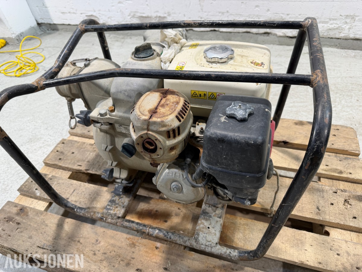 Honda WT30X lensepumpe med GX270 motor 