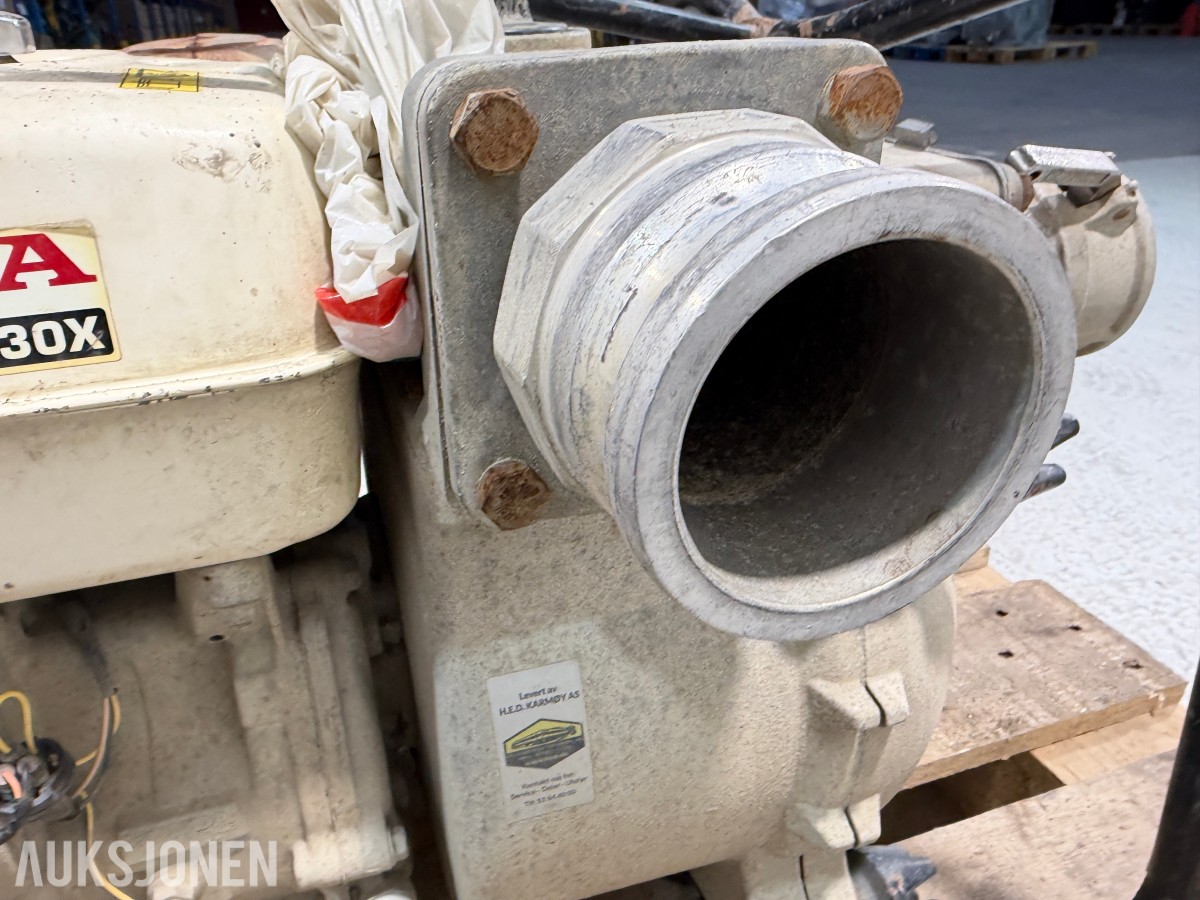 Honda WT30X lensepumpe med GX270 motor 