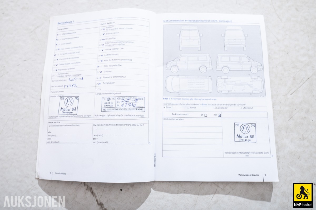 2014 Volkswagen TRANSPORTER 2.0 TDI 140HK 4MOTION HENGERFESTE VARMER INNREDNING
