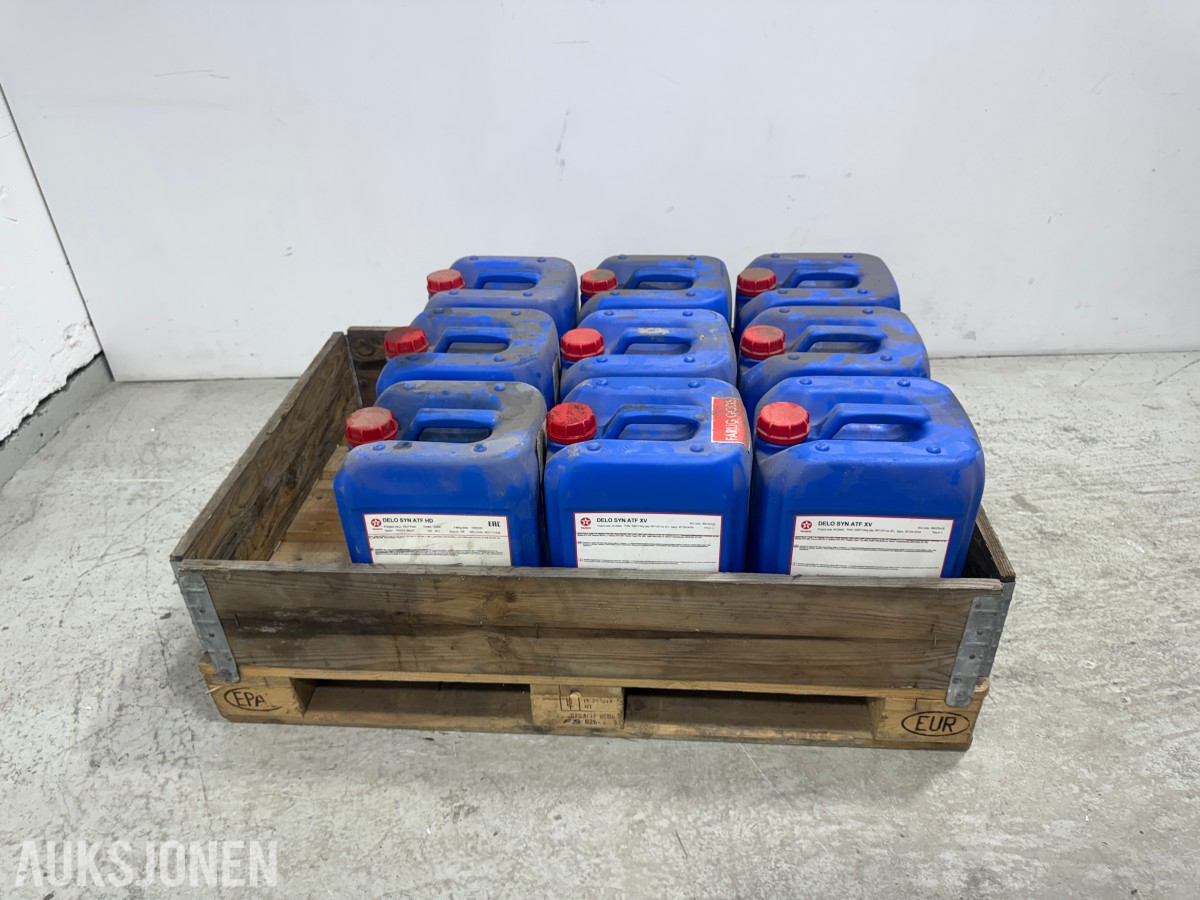 9 STK Texaco Delo Syn ATF XV – 20L kanner