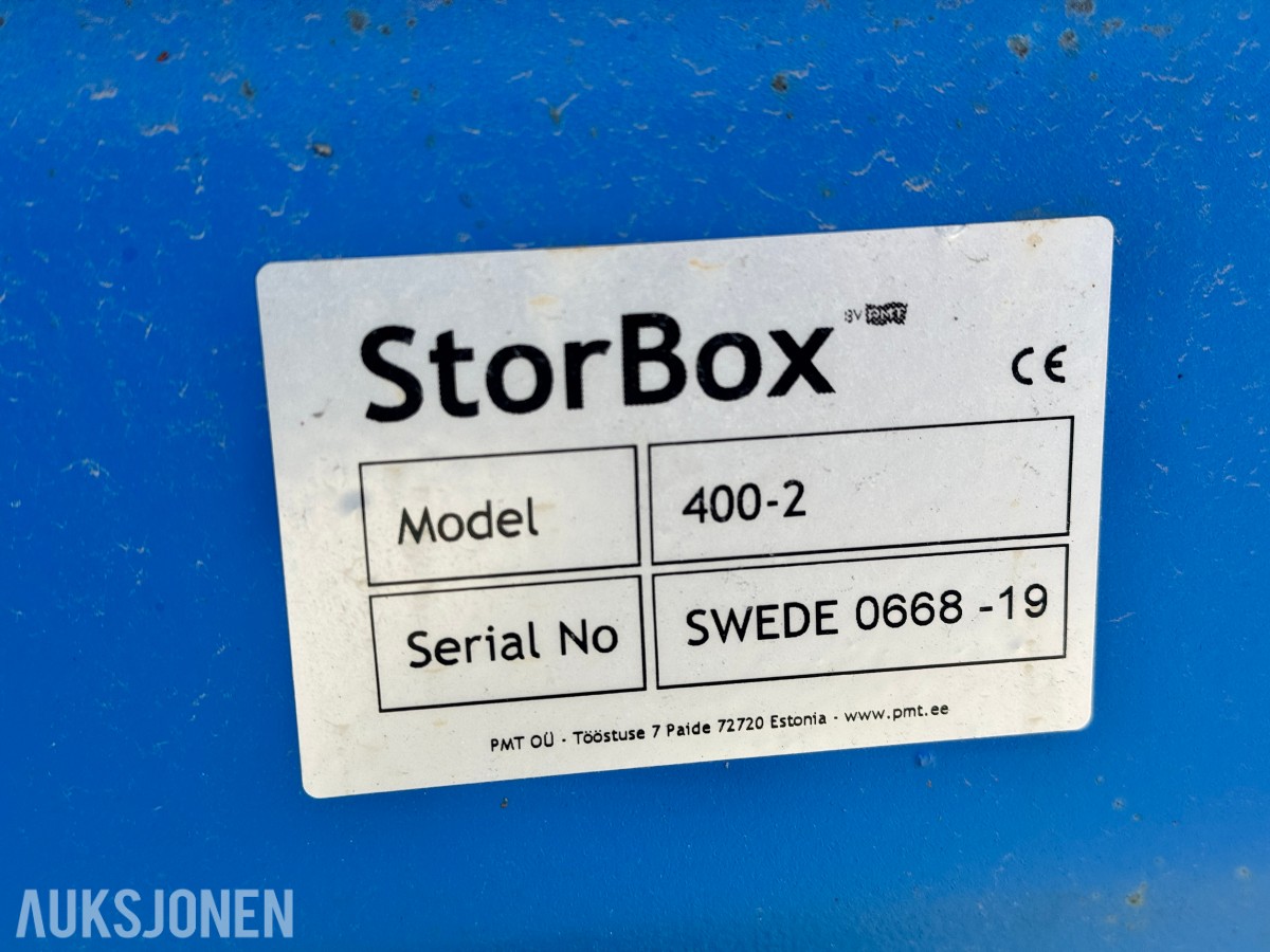 10 Stk StorBox Oppbevaringsboks / Industricontainer