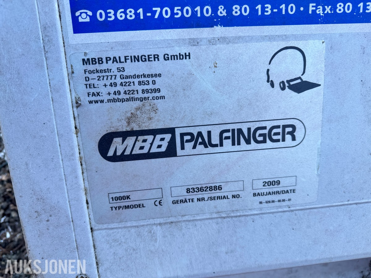 Palfinger Bakløfter 1000k