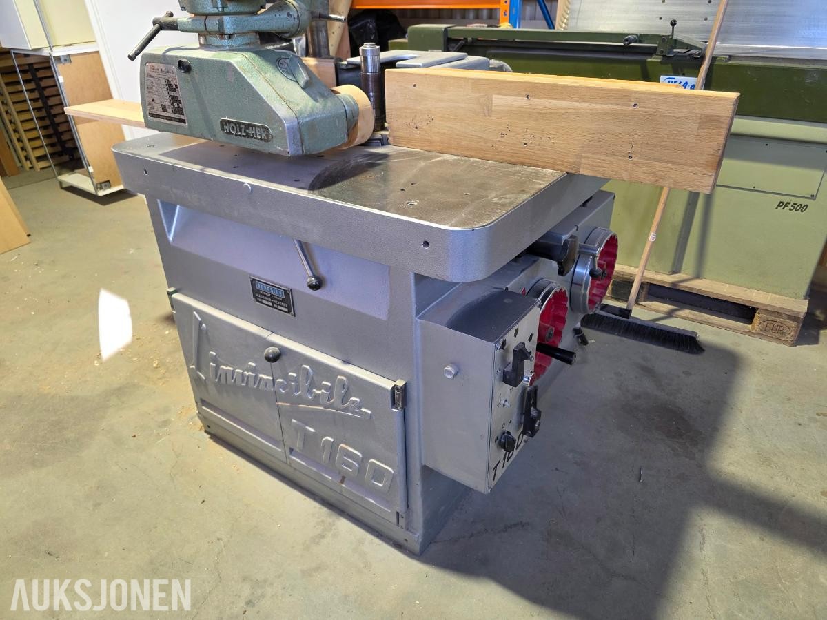 Bergsli T160 borfres med mateapparat – solid industrimaskin