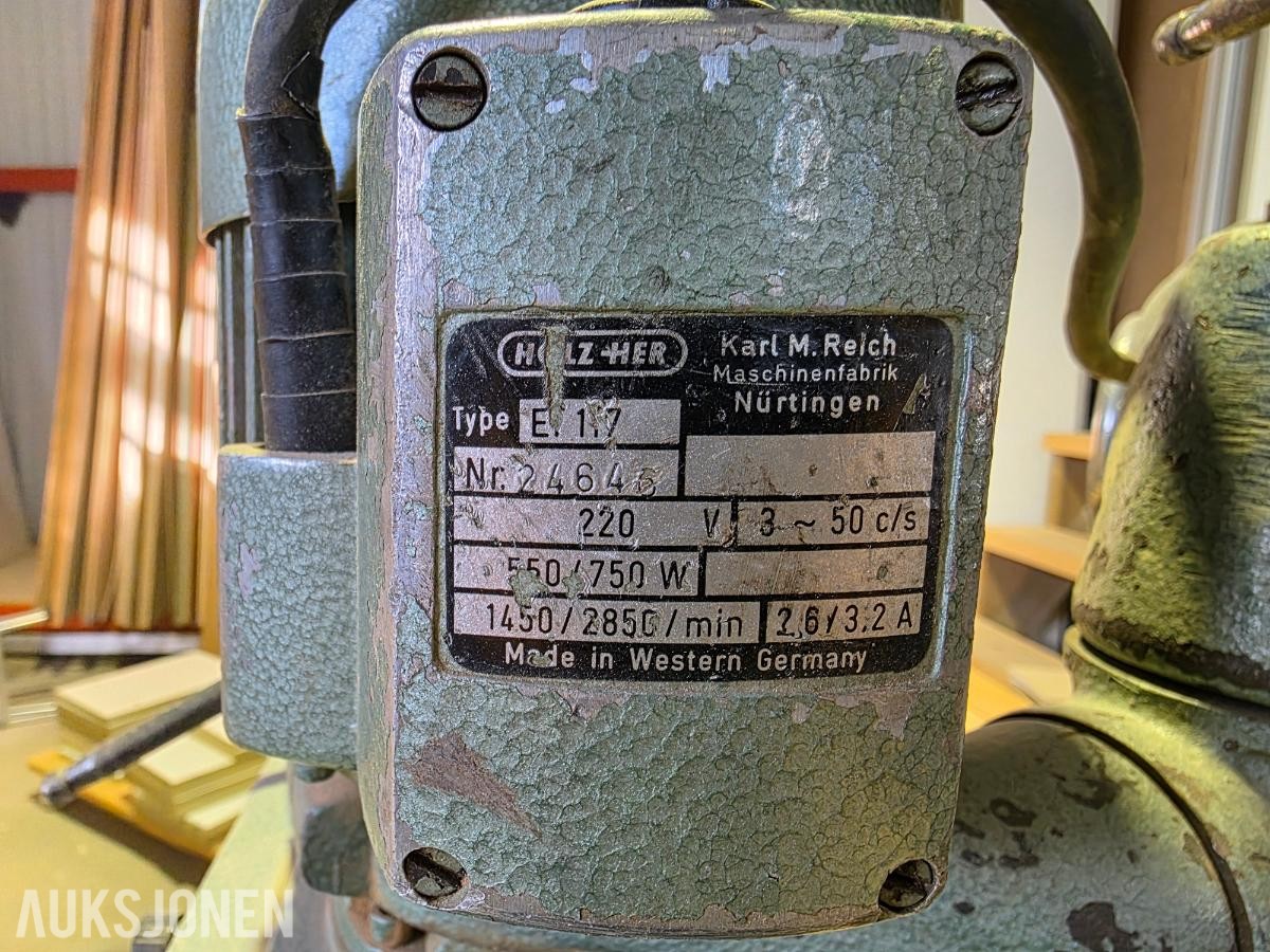 Bergsli T160 borfres med mateapparat – solid industrimaskin