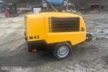 2015 Atlas Copco M43PE Kompressor med lite timer.