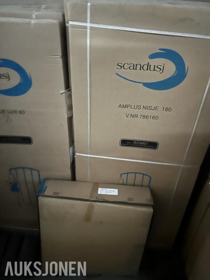Ulike dusjhjørner - ca 450stk.