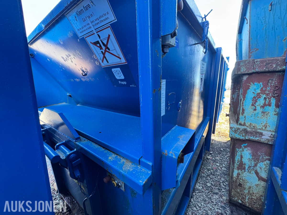 2007 Avermann AVOS Avfallskomprimator 20m3